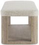 Bernhardt Loggia Aria/Beige Bench-3
