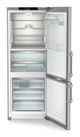 Liebherr 30" 16.8 Cu. Ft. SmartSteel Counter Depth Bottom Freezer Refrigerator-1