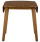 Jofran Inc. Simplicity Honey Round Drop Leaf Table-3