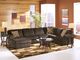 Ashley® Vista 3-Piece Chocolate Left-Arm Facing Sofa Sectional and Chaise-5