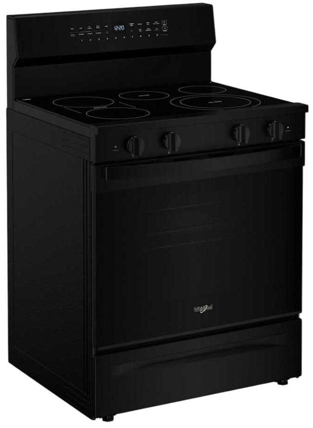 Whirlpool® 30" Black Freestanding Electric Range -2