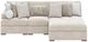 Signature Design by Ashley® Cuddle Plush 3-Piece Arctic Modular Sectional and Chaise-1