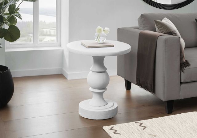 Monarch Specialties Inc. White Accent Table -2