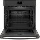 GE® 30" Black Stainless Steel Single Electric Wall Oven-1