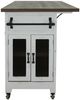 International Furniture Direct Pueblo White Kitchen Island-2