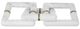 A & B Home White Marble Chain Sculpture-3