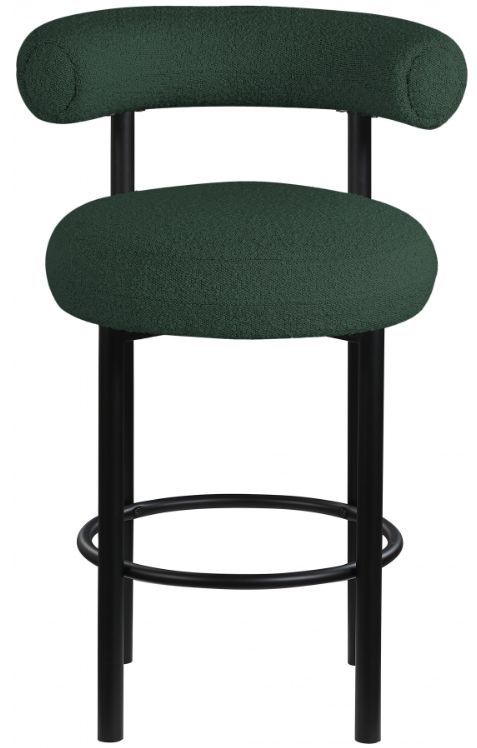 Meridian Furniture Bordeaux Green Bar Stool-1
