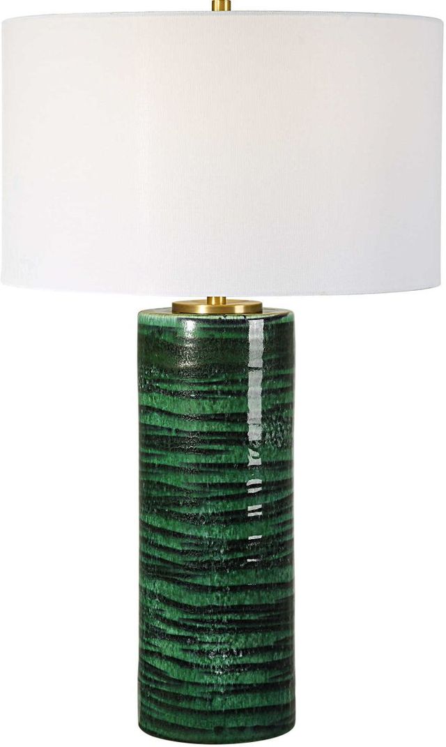 Uttermost® Galeno Emerald Green Table Lamp-2