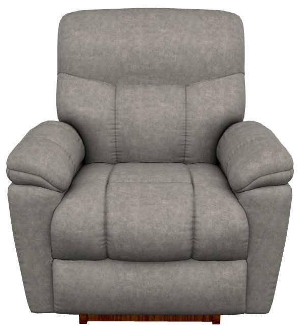 La-Z-Boy® Morrison Charcoal Power Rocking Recliner with Headrest-1