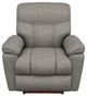 La-Z-Boy® Morrison Charcoal Power Rocking Recliner with Headrest-1