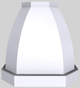 Vent-A-Hood® Designer Series 48" White Island Range Hood-1