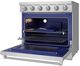 Thor Kitchen® Gordon Ramsay 36" Stainless Steel Freestanding Pro Style Electric Range-3