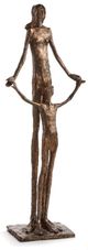 Giftcraft Antique Bronze Mother and Child Figurine-0