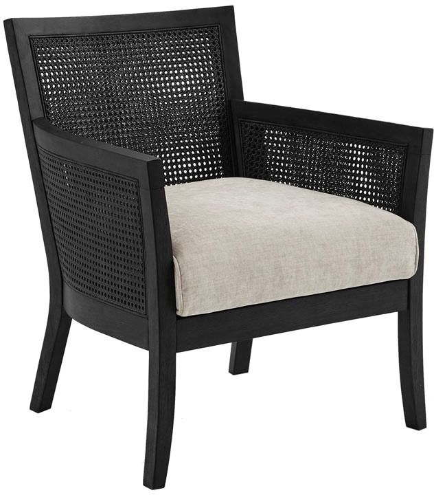 Olliix by Madison Park Diedra Black Accent Chair-1