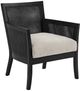Olliix by Madison Park Diedra Black Accent Chair-1