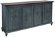 International Furniture Direct Capri Sky Blue Media Console-0