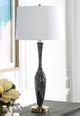 Uttermost® Remy Black Glaze Table Lamp-1