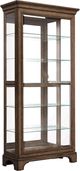Pulaski™ Rich Brown Sliding Door Curio-0