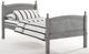 Night & Day Furniture™ Licorice Rustic Gray Twin Bed-0