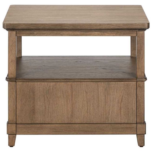 Liberty Furniture Artisan Home Sienna Stone Rectangular End Table-3