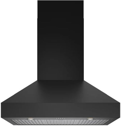 Thor Kitchen® 36" Professional Black Wall Mount Pyramid Range Hood-3