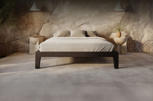 Puffy Capri Espresso Full Bed Frame-1