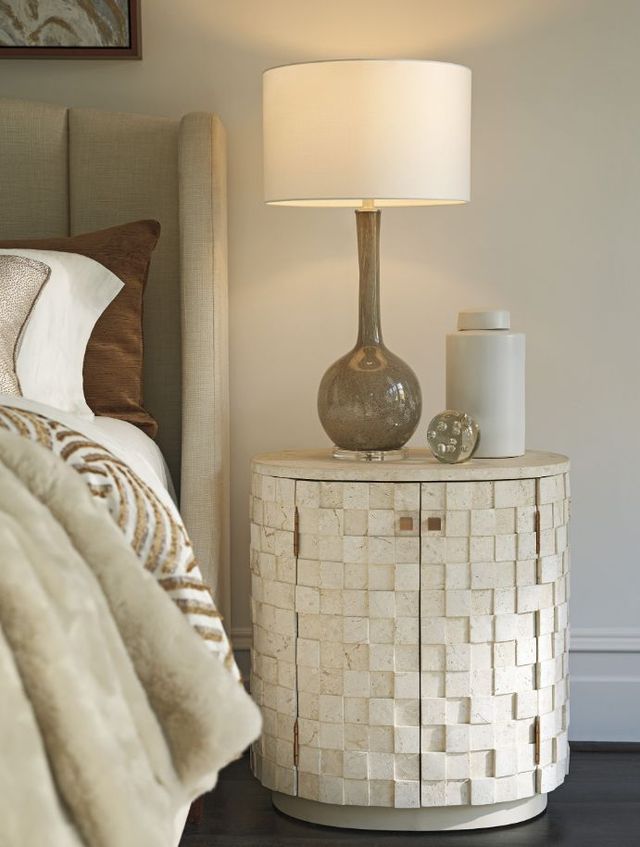 Lexington Home Rendezvous Albion Beige Nightstand-1