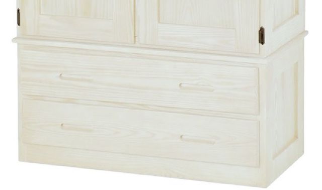 Crate Designs™ Furniture Cloud Shelf And Hanging Rod Armoire-2
