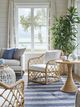 Universal Explore Home™ Getaway Coastal Living Home Miramar Natural/Nomad Snow Accent Chair-1