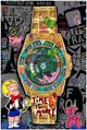 Classy Living Expressive Time is Money Wall Art-0