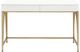 ACME Furniture Lightmane Gold/White High Gloss Writing Desk-1