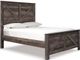 Signature Design by Ashley® Wynnlow 5-Piece Gray King Crossbuck Panel Bed Set-1