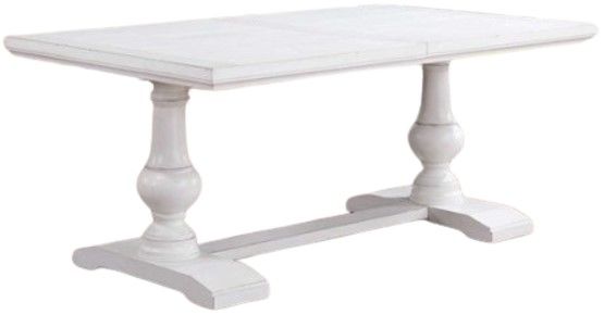 Steve Silver Co. Warren 6-Piece Gray/White Dining Set-1