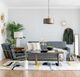 A & B Home Black/Brown Iron Chandelier-5