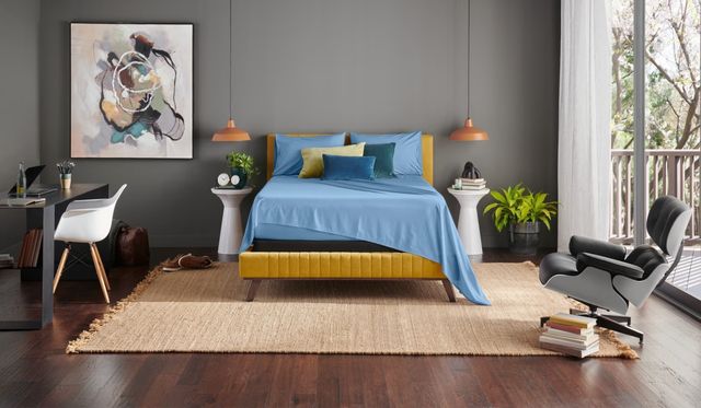 Tempur-Pedic® ProAir™ 3-Piece Blue Azure Cotton/TENCEL™ Lyocell Twin XL Sheet Set-1
