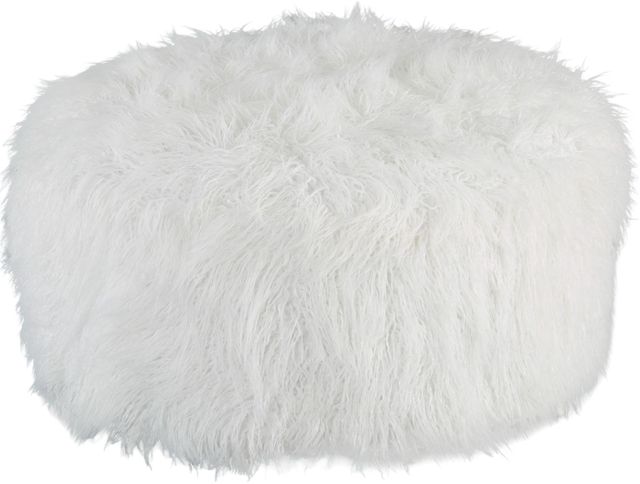 Signature Design by Ashley® Galice White Oversized Accent Ottoman-0