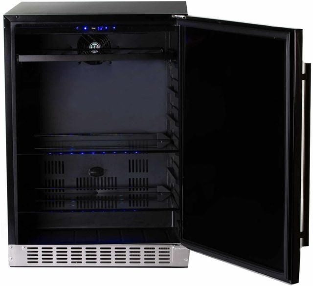 Azure 5.6 Cu. Ft. Stainless Steel Under the Counter Refrigerator-2