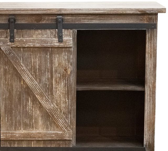 American Wholesale Furniture Barnwood 70" TV Console-1