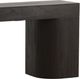 Dovetail Furniture Juna Dark Brown Console Table-4