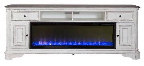 Liberty Furniture 82" Fireplace TV Consoles-1