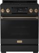 Thor Kitchen® Gordon Ramsay Series 30" Matte Black Pro Style Gas Range-0
