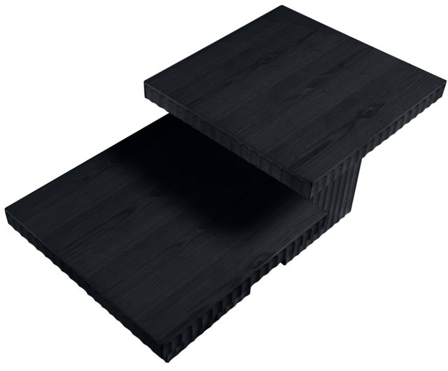 Meridian Furniture Spencer 2-Piece Black Square Occasional Table Set-2