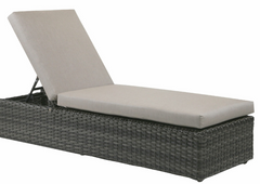 Ratana Portfino  Fossil Grey Resin Adjustable Lounger