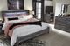 Signature Design by Ashley® Baystorm Gray King Panel Footboard with Rails-3