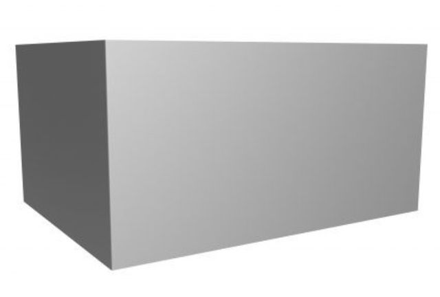 Hestan Stealth Black 30" Duct Cover-0