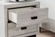 Benchcraft® Vessalli Light Gray Queen Storage Panel Bed with Extensions-2