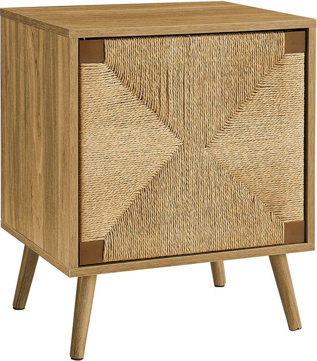 Monarch Specialties Inc. Light Walnut Accent Table-0