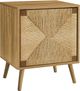 Monarch Specialties Inc. Light Walnut Accent Table-0