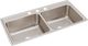 Elkay Lustertone® Classic Lustrous Satin 43" x 22" x 10-1/8" 3-Hole Equal Double Bowl Drop-In Sink-0