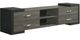 Crown Mark Brant Black/Gray TV Stand-0